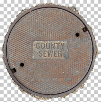 decal manhole cover 0001